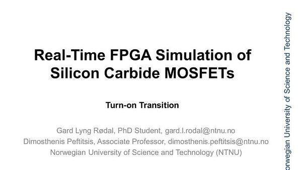Real-Time FPGA Simulation of Silicon Carbide MOSFETs