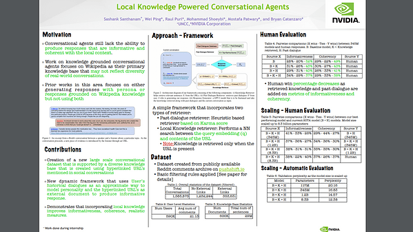 Local Knowledge Powered Conversational Agents