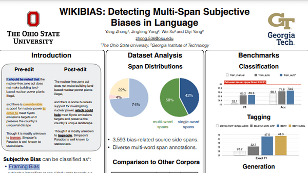 WIKIBIAS: Detecting Multi-Span Subjective Biases in Language