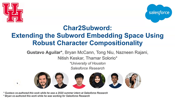 Char2Subword: Extending the Subword Embedding Space Using Robust Character Compositionality