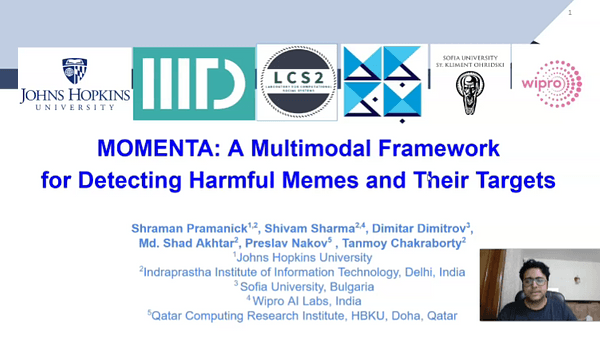 MOMENTA: A Multimodal Framework for Detecting Harmful Memes and Their Targets