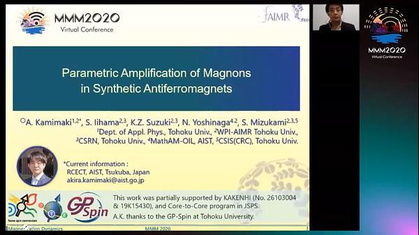 Parametric Amplification of Magnons in Synthetic Antiferromagnets