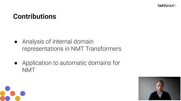Translation Transformers Rediscover Inherent Data Domains
