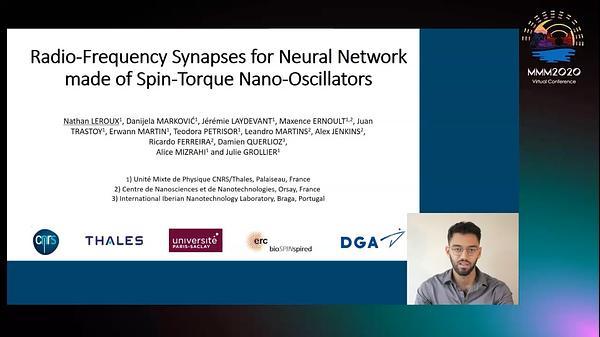 Radio-frequency synapses for neural networks made of spin-torque nano-oscillators