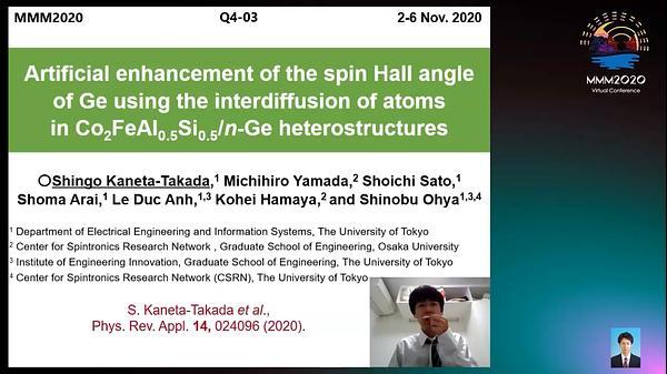 Artificial enhancement of the spin Hall angle of Ge using the interdiffusion of atoms in Co2FeAl0.5Si0.5/n-Ge heterostructures