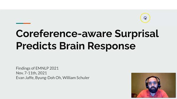 Coreference-aware Surprisal Predicts Brain Response