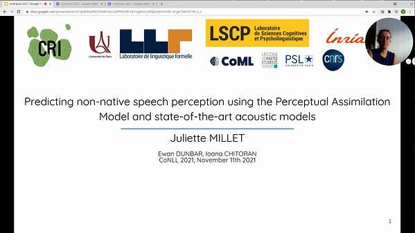 Predicting non-native speech perception using the Perceptual Assimilation Model and state-of-the-art acoustic models