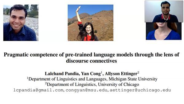 Pragmatic competence of pre-trained language models through the lens of discourse connectives