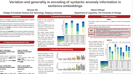 Variation and generality in encoding of syntactic anomaly information in sentence embeddings