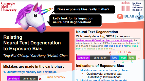 Relating Neural Text Degeneration to Exposure Bias