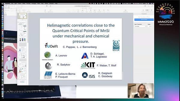 Helimagnetic correlations close to the Quantum Critical Points of MnSi under mechanical and chemical pressure. INVITED