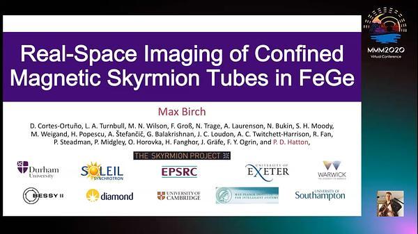 Real-Space Imaging of Confined Magnetic Skyrmion Tubes INVITED