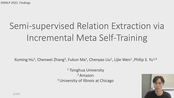 Semi-supervised Relation Extraction via Incremental Meta Self-Training
