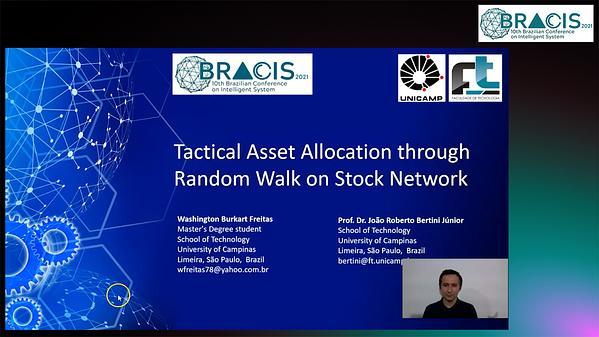 Tactical Asset Allocation through Random Walk on Stock Network