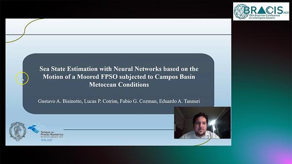 Sea State Estimation with Neural Networks based on the Motion of a Moored FPSO subjected to Campos Basin Metocean Conditions