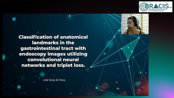 Classification of anatomical landmarks in the gastrointestinal tract with endoscopy images utilizing convolutional neural networks and triplet loss