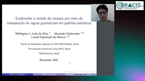 Explorando a revisão de corpora por meio da comparação de regras gramaticais em padrões sintáticos