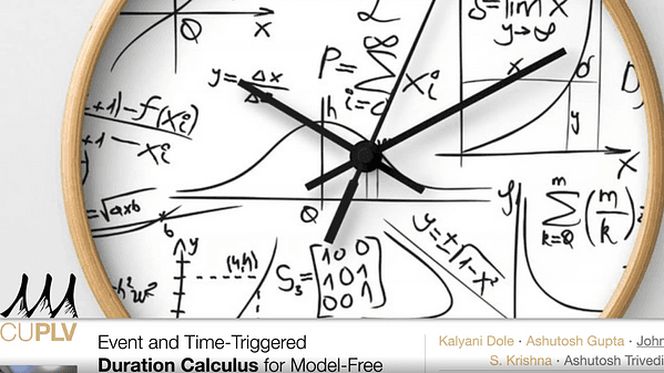Event-Triggered and Time-Triggered Duration Calculus for Model-Free Reinforcement Learning