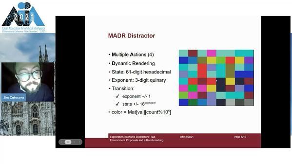 Exploration-Intensive Distractors: Two Environment Proposals and a Benchmarking