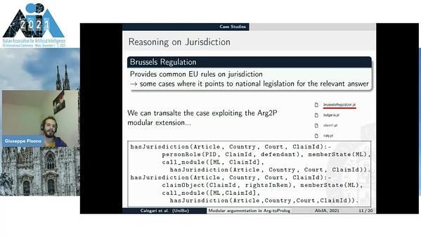 Modular logic argumentation in Arg-tuProlog