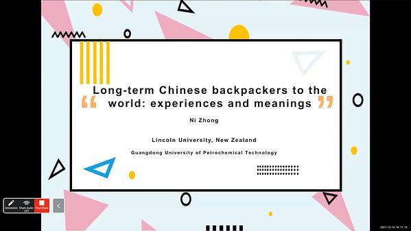 Long-term Chinese backpacker to the world: Experiences and meanings