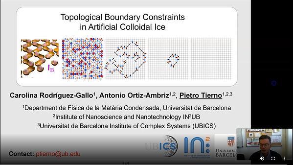 Topological Boundary Constraints in Artificial Colloidal Ice