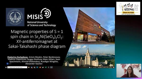 Magnetic properties of S = 1 spin chain in Sr2Ni(SeO3)2Cl2: XY-antiferromagnet at Sakai-Takahashi phase diagram