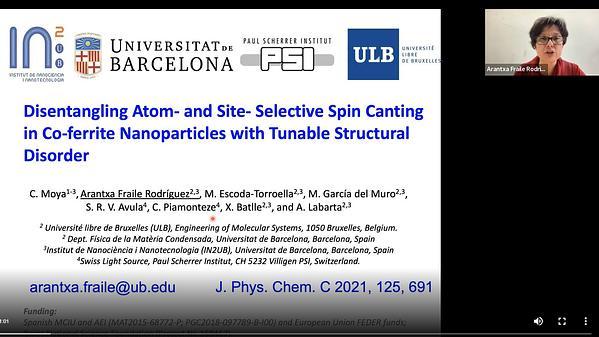 Disentangling Atom- and Site- Selective Spin Canting in Co-ferrite Nanoparticles with Tunable Structural Disorder