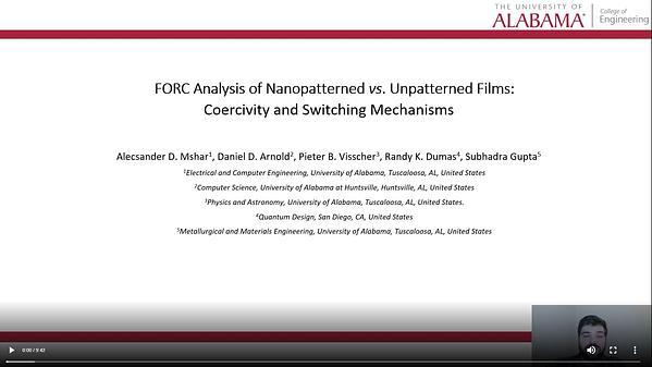 FORC Analysis of Nanopatterned vs. Unpatterned Films: Coercivity and Switching Mechanisms