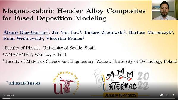 Magnetocaloric Heusler Alloy Composites for Fused Deposition Modeling