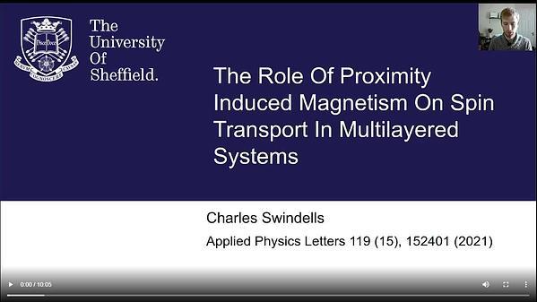 The role of proximity induced magnetism on spin transport in multilayered systems