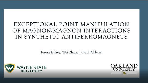 Adjusting dipolar interactions to control exceptional points in synthetic antiferromagnets