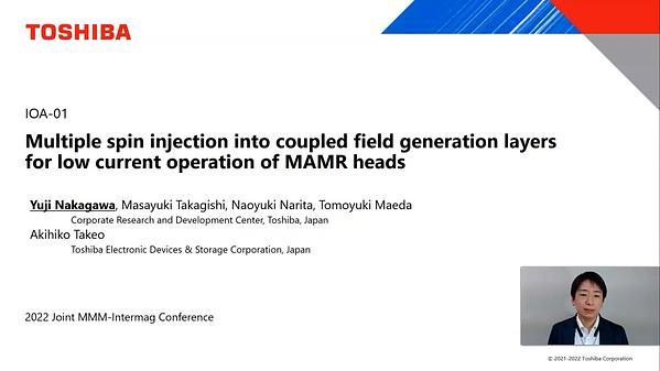 Multiple spin injection into coupled field generation layers for low current operation of MAMR heads