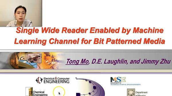 Machine Learning Detection Channel Enabling Wide Reader for Bit Patterned Media