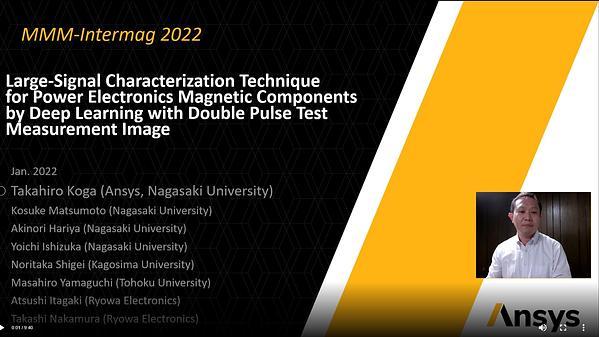 Large-Signal Characterization Technique for Power Electronics Magnetic Components by Deep Learning with Double Pulse Test Measurement Image