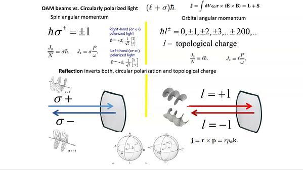 Competition between orbital and spin angular momenta of the THz beams at the antiferromagnetic resonances and Landau level transitions