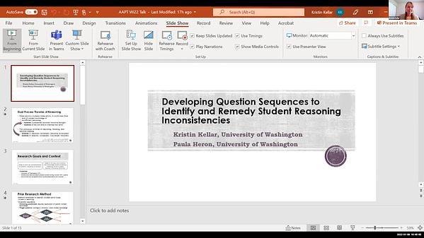 Developing Question Sequences to Identify and Remedy Student Reasoning Inconsistencies