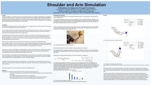 Simulations of Shoulder and Arm