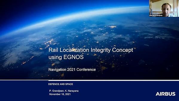 Rail Localization Integrity Concept using EGNOS extension