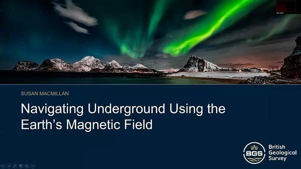 Underground navigation – geomagnetic field referencing for directional drilling