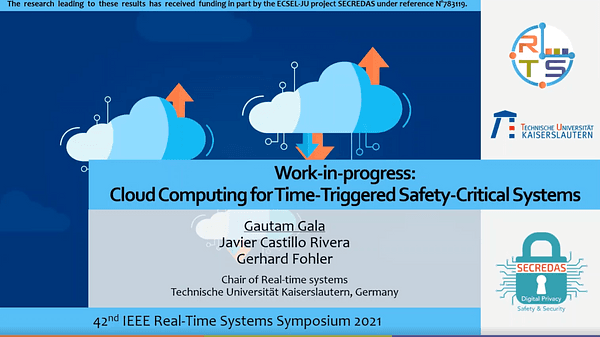 Cloud Computing for Time-Triggered Safety-Critical Systems