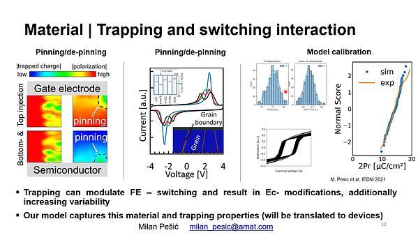 Electron-assisted switching in FeFETs: MW dynamics – retention - trapping mechanisms and correlation