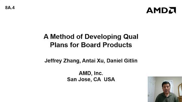 A Method of Developing Board Qualification Plan