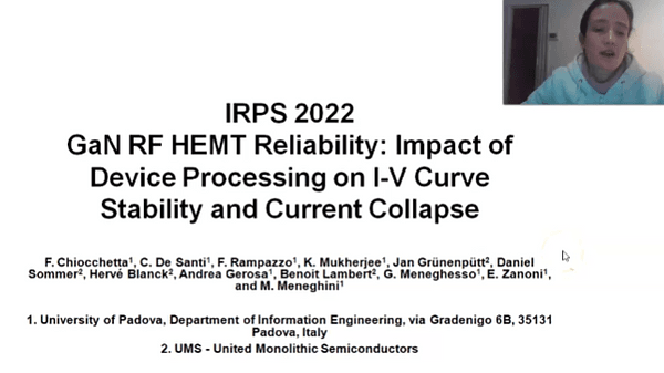 GaN RF HEMT Reliability: Impact of Device Processing on I-V Curve Stability and Current Collapse