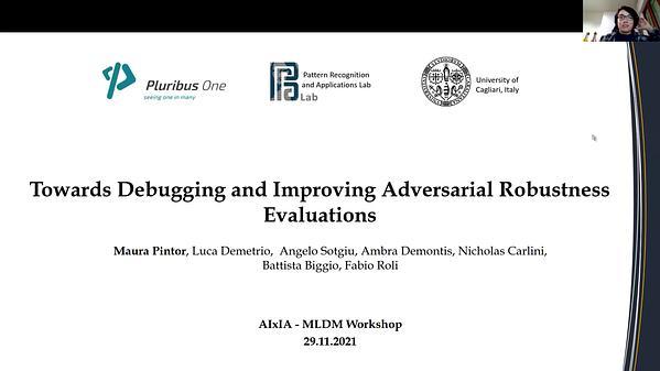 Towards Debugging and Improving Adversarial Robustness Evaluations