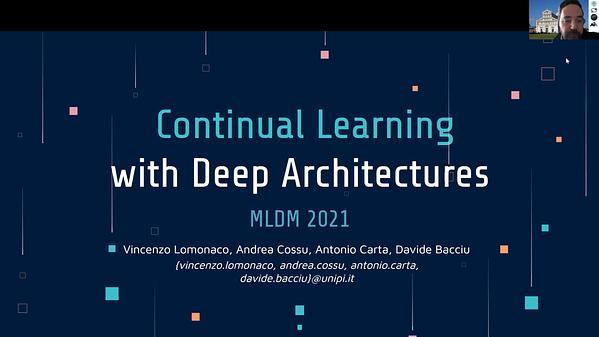Continual Learning with Deep Architectures