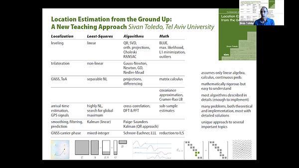 Location Estimation from the Ground Up: A New Teaching Approach