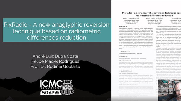 PixRadio - a new anaglyphic reversion technique based on radiometric differences reduction