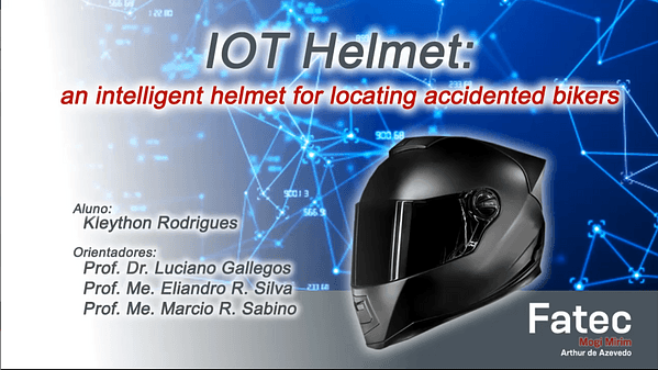 IoT Helmet: an intelligent helmet for locating accidented bikers
