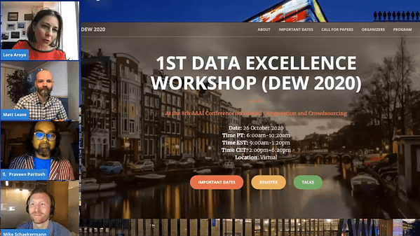 Workshop 1: Data Excellence (DEW 2020)